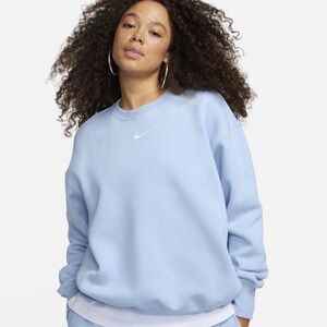 Women’s oversized crew neck sweatshirt large